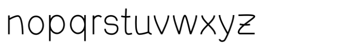 Bebek Regular Font LOWERCASE