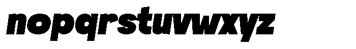Becaure Italic Font LOWERCASE
