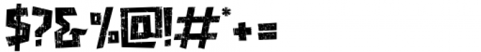 Beckmarine Regular Font OTHER CHARS
