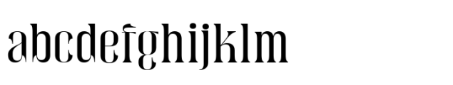 Beckos Font LOWERCASE