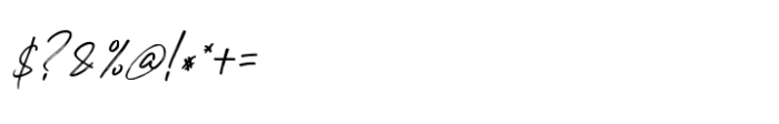 Bedontes Italic Font OTHER CHARS