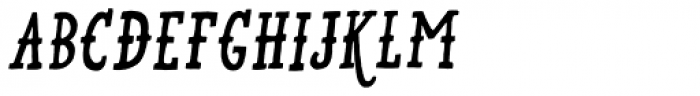 Bedtime Jewel Italic Font UPPERCASE