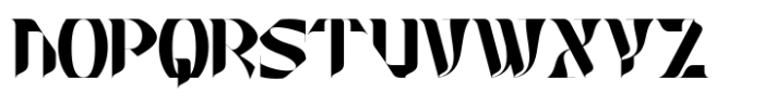 Befar Luxury Font LOWERCASE