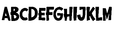 Beffalda Outline Beffalda Regular Font UPPERCASE