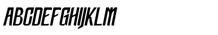 Beflowe condensed display Slant Slant Font UPPERCASE