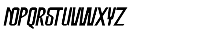 Beflowe condensed display Slant Slant Font UPPERCASE