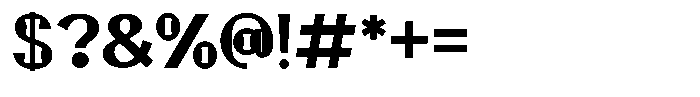Before Midday Bold Font OTHER CHARS