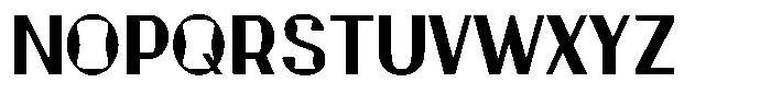 Before Midday Bold Font UPPERCASE