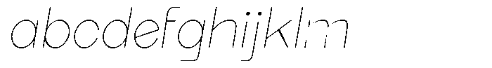 Before Midday Italic FONT