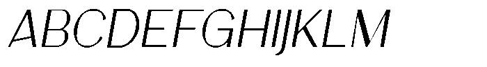 Before Midday Medium Italic Font UPPERCASE