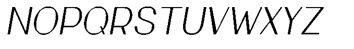 Before Midday Medium Italic Font UPPERCASE