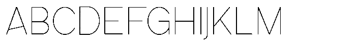 Before Midday Regular Font UPPERCASE