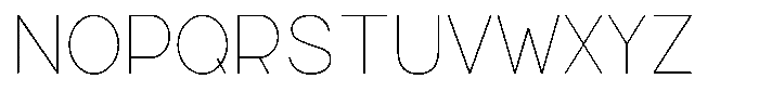 Before Midday Regular Font UPPERCASE