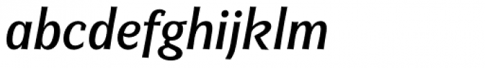 Befter Sans Semi Bold Italic Font LOWERCASE