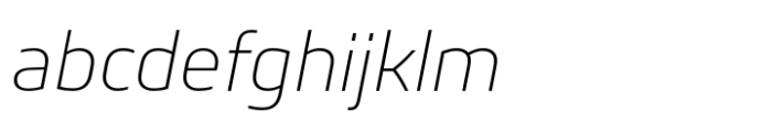 Bega Extralight Italic FONT