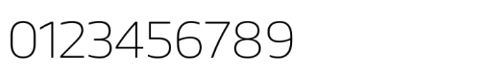 Bega Extralight Font OTHER CHARS