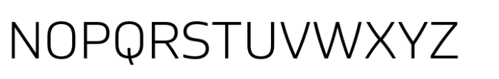 Bega Light Font UPPERCASE