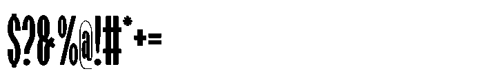 Begdruxs Bold Font OTHER CHARS