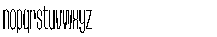 Begdruxs Regular Font LOWERCASE