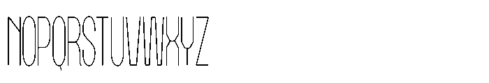 Begdruxs Thin Font UPPERCASE