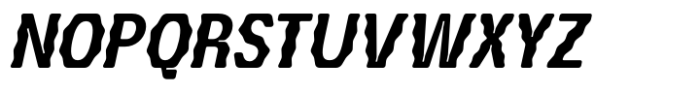 Begerigi Display Italic Font UPPERCASE