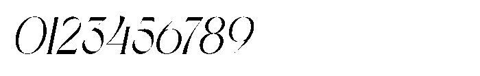 Begeris Italic Font OTHER CHARS