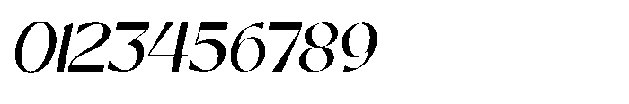 Begies Italic Font OTHER CHARS