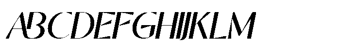 Begies Italic Font UPPERCASE