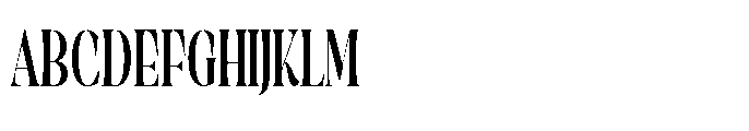 Begosta Regular Font UPPERCASE