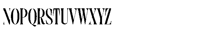 Begosta Regular Font UPPERCASE