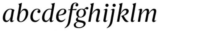 Begum Italic Font LOWERCASE