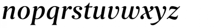 Begum Medium Italic Font LOWERCASE