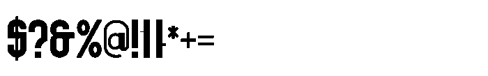Behenley Font OTHER CHARS
