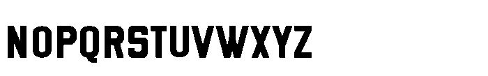 Behenley Font LOWERCASE