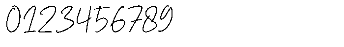 Being Another Regular Font OTHER CHARS