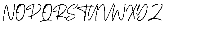 Being Another Regular Font UPPERCASE