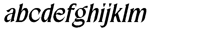 Beiruth Italic FONT