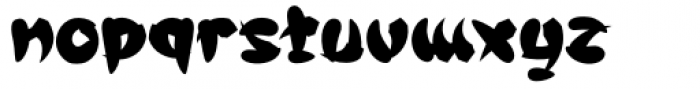 Bejo Regular Font LOWERCASE