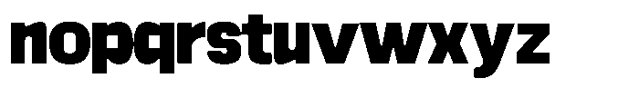 Beka Font LOWERCASE