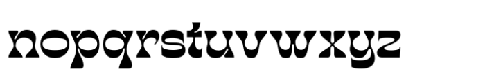 Bekix Font LOWERCASE