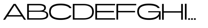 Bekor Extralight Font UPPERCASE