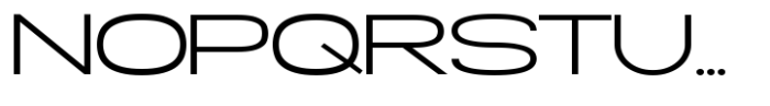 Bekor Extralight Font UPPERCASE