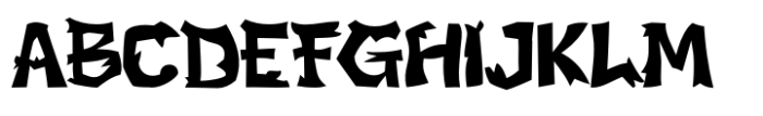 Bekorg Thin Font UPPERCASE