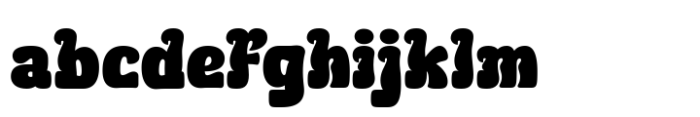 Bekuri Regular Font LOWERCASE