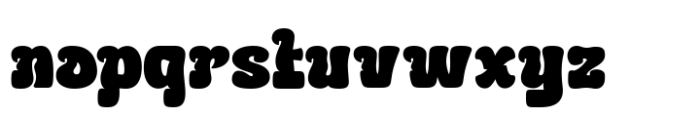 Bekuri Regular Font LOWERCASE