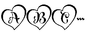Bela Love Font UPPERCASE