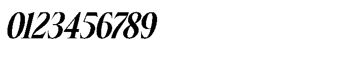 Belagu Italic Italic Font OTHER CHARS