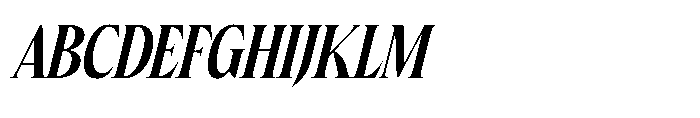 Belagu Italic Italic Font UPPERCASE