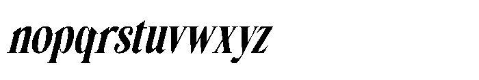 Belagu Italic Italic Font LOWERCASE
