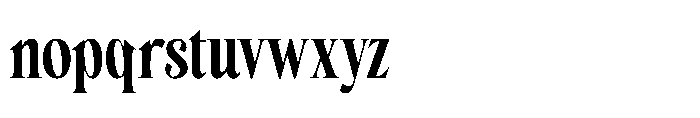 Belagu Regular Font LOWERCASE